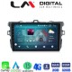 LM Digital - LM ZR8063 GPS Οθόνη OEM Multimedia Αυτοκινήτου για TOYOTA COROLLA 2006>2012 (CarPlay/AndroidAuto/BT/GPS/WIFI/GPRS)