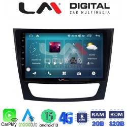 LM Digital - LM ZR8090 GPS Οθόνη OEM Multimedia Αυτοκινήτου για MERCEDES E class (W211) (CarPlay/AndroidAuto/BT/GPS/WIFI/GPRS)