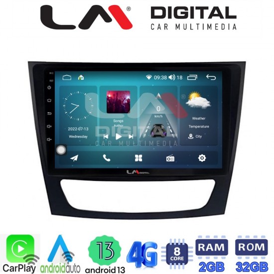 LM Digital - LM ZR8090 GPS Οθόνη OEM Multimedia Αυτοκινήτου για MERCEDES E class (W211) (CarPlay/AndroidAuto/BT/GPS/WIFI/GPRS)