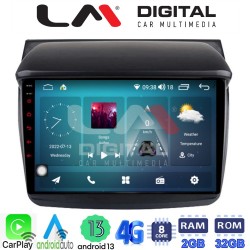 LM Digital - LM ZR8094 GPS Οθόνη OEM Multimedia Αυτοκινήτου για MITSUBISHI L200 2006 > 2014 (CarPlay/AndroidAuto/BT/GPS/WIFI/GPRS)