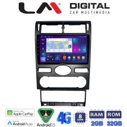 LM Digital - LM ZR8104 GPS Οθόνη OEM Multimedia Αυτοκινήτου για Ford Mondeo 2003 > 2006 (CarPlay/AndroidAuto/BT/GPS/WIFI/GPRS)