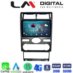 LM Digital - LM ZR8104 GPS Οθόνη OEM Multimedia Αυτοκινήτου για Ford Mondeo 2003 > 2006 (CarPlay/AndroidAuto/BT/GPS/WIFI/GPRS)