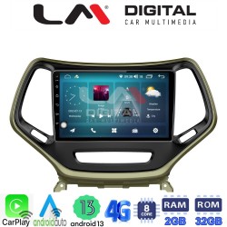 LM Digital - LM ZR8119 GPS Οθόνη OEM Multimedia Αυτοκινήτου για JEEP CHEROKEE 2014> (CarPlay/AndroidAuto/BT/GPS/WIFI/GPRS)