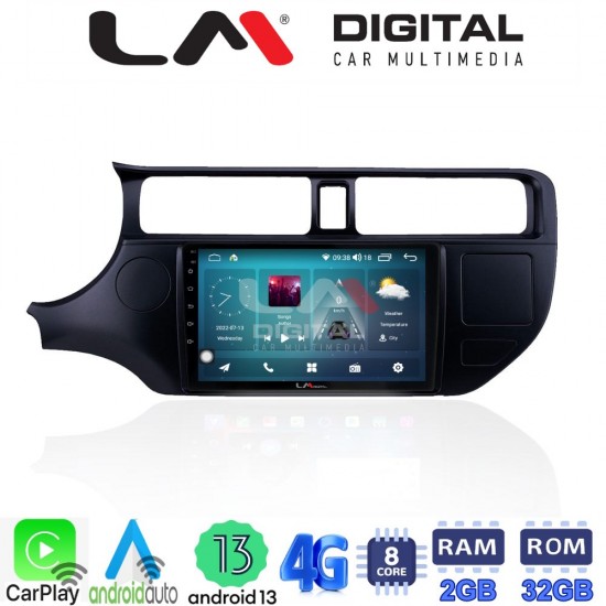 LM Digital - LM ZR8124 GPS Οθόνη OEM Multimedia Αυτοκινήτου για KIA RIO 2015 > (CarPlay/AndroidAuto/BT/GPS/WIFI/GPRS)