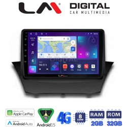 LM Digital - LM ZR8152 GPS Οθόνη OEM Multimedia Αυτοκινήτου για FORD FIESTA 2008>2017 (CarPlay/AndroidAuto/BT/GPS/WIFI/GPRS)