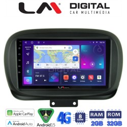 LM Digital - LM ZR8199 GPS Οθόνη OEM Multimedia Αυτοκινήτου για FIAT 500X 2014> (CarPlay/AndroidAuto/BT/GPS/WIFI/GPRS)