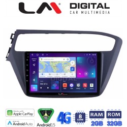 LM Digital - LM ZR8226 GPS Οθόνη OEM Multimedia Αυτοκινήτου για Hyundai i20 2019> (CarPlay/AndroidAuto/BT/GPS/WIFI/GPRS)