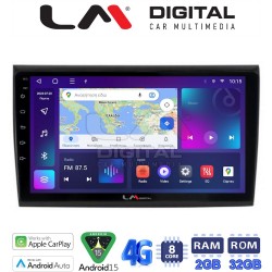 LM Digital - LM ZR8250 GPS Οθόνη OEM Multimedia Αυτοκινήτου για Fiat Bravo 2007> (CarPlay/AndroidAuto/BT/GPS/WIFI/GPRS)
