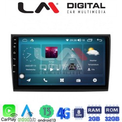 LM Digital - LM ZR8250 GPS Οθόνη OEM Multimedia Αυτοκινήτου για Fiat Bravo 2007> (CarPlay/AndroidAuto/BT/GPS/WIFI/GPRS)