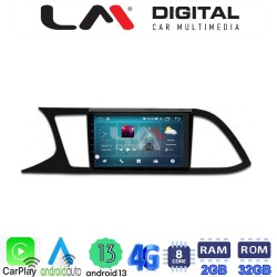 LM Digital - LM ZR8306 GPS Οθόνη OEM Multimedia Αυτοκινήτου για SEAT LEON 2012> (CarPlay/AndroidAuto/BT/GPS/WIFI/GPRS)