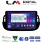 LM Digital - LM ZR8315B GPS Οθόνη OEM Multimedia Αυτοκινήτου για Fiat 500 2007 > 2016 (CarPlay/AndroidAuto/BT/GPS/WIFI/GPRS)