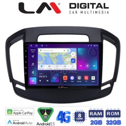 LM Digital - LM ZR8338 GPS Οθόνη OEM Multimedia Αυτοκινήτου για OPEL INSIGNIA 2014> (CarPlay/AndroidAuto/BT/GPS/WIFI/GPRS)