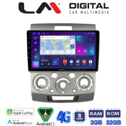 LM Digital - LM ZR8360 GPS Οθόνη OEM Multimedia Αυτοκινήτου για MAZDA BT 50 & FORD RANGER 2006>2011 (CarPlay/AndroidAuto/BT/GPS/WIFI/GPRS)