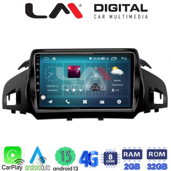 LM Digital - LM ZR8362 GPS Οθόνη OEM Multimedia Αυτοκινήτου για FORD KUGA 2013> & C-MAX 2011> (CarPlay/AndroidAuto/BT/GPS/WIFI/GPRS)