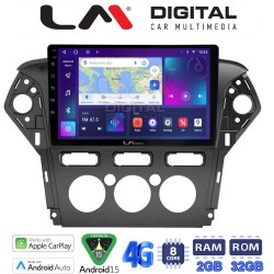 LM Digital - LM ZR8368 GPS Οθόνη OEM Multimedia Αυτοκινήτου για FORD MONDEO 2010 > 2013 (CarPlay/AndroidAuto/BT/GPS/WIFI/GPRS)