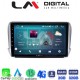 LM Digital - LM ZR8374 GPS Οθόνη OEM Multimedia Αυτοκινήτου για PEUGEOT 208-2008 2012> (CarPlay/AndroidAuto/BT/GPS/WIFI/GPRS)