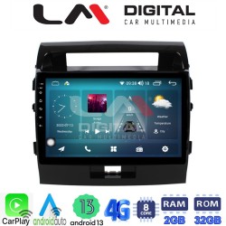 LM Digital - LM ZR8383 GPS Οθόνη OEM Multimedia Αυτοκινήτου για TOYOTA LANDCRUISER 2008>2015 (CarPlay/AndroidAuto/BT/GPS/WIFI/GPRS)