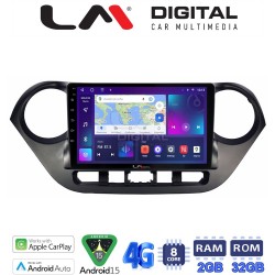 LM Digital - LM ZR8406 GPS Οθόνη OEM Multimedia Αυτοκινήτου για Hyundai i10 2014> (CarPlay/AndroidAuto/BT/GPS/WIFI/GPRS)