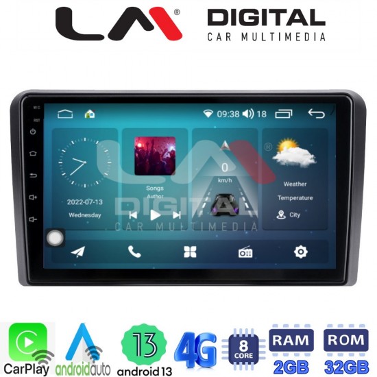 LM Digital - LM ZR8407 GPS Οθόνη OEM Multimedia Αυτοκινήτου για ΗΥ Η1 2006> (CarPlay/AndroidAuto/BT/GPS/WIFI/GPRS)