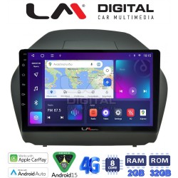 LM Digital - LM ZR8414 GPS Οθόνη OEM Multimedia Αυτοκινήτου για HYUNDAI IX35 2009>2015 (CarPlay/AndroidAuto/BT/GPS/WIFI/GPRS)