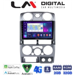 LM Digital - LM ZR8425 GPS Οθόνη OEM Multimedia Αυτοκινήτου για Isuzu D-Max 2008 > 2012 (CarPlay/AndroidAuto/BT/GPS/WIFI/GPRS)