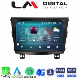 LM Digital - LM ZR8433 GPS Οθόνη OEM Multimedia Αυτοκινήτου για SsangYong Tivoli - XVL 2015 > 2019 (CarPlay/AndroidAuto/BT/GPS/WIFI/GPRS)