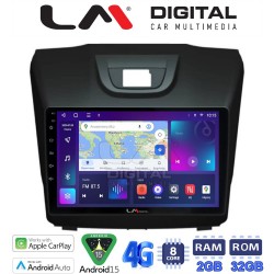 LM Digital - LM ZR8435 GPS Οθόνη OEM Multimedia Αυτοκινήτου για ISUZU DMAX 2012> (CarPlay/AndroidAuto/BT/GPS/WIFI/GPRS)