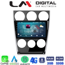 LM Digital - LM ZR8436 GPS Οθόνη OEM Multimedia Αυτοκινήτου για MAZDA 6 facelift 2005>2008 (CarPlay/AndroidAuto/BT/GPS/WIFI/GPRS)