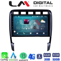 LM Digital - LM ZR8443 GPS Οθόνη OEM Multimedia Αυτοκινήτου για PORSCHE CAYENNE 2002>2011 (CarPlay/AndroidAuto/BT/GPS/WIFI/GPRS)