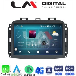 LM Digital - LM ZR8500 GPS Οθόνη OEM Multimedia Αυτοκινήτου για FIAT 500L 2012> (CarPlay/AndroidAuto/BT/GPS/WIFI/GPRS)