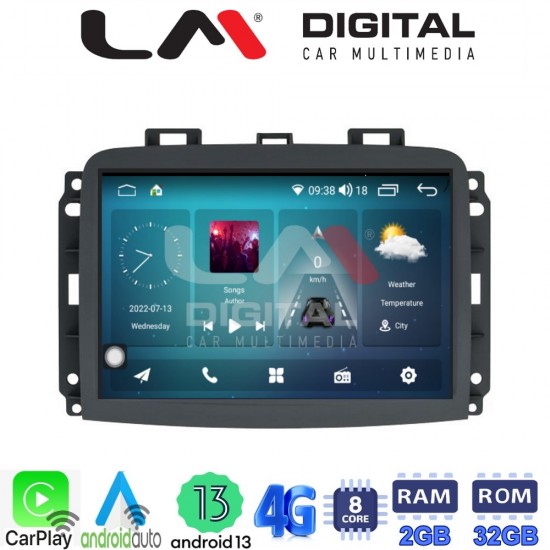 LM Digital - LM ZR8500 GPS Οθόνη OEM Multimedia Αυτοκινήτου για FIAT 500L 2012> (CarPlay/AndroidAuto/BT/GPS/WIFI/GPRS)