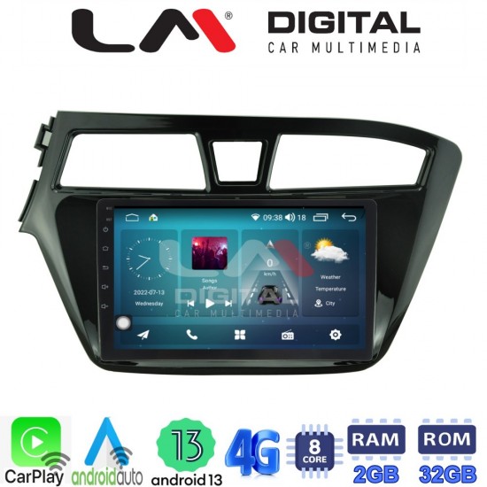 LM Digital - LM ZR8517 GPS Οθόνη OEM Multimedia Αυτοκινήτου για Hyundai i20 2015> (CarPlay/AndroidAuto/BT/GPS/WIFI/GPRS)