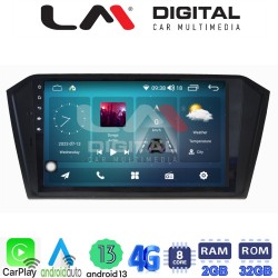 LM Digital - LM ZR8519 GPS Οθόνη OEM Multimedia Αυτοκινήτου για VW PASSAT 2015> (CarPlay/AndroidAuto/BT/GPS/WIFI/GPRS)