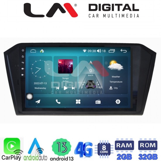 LM Digital - LM ZR8519 GPS Οθόνη OEM Multimedia Αυτοκινήτου για VW PASSAT 2015> (CarPlay/AndroidAuto/BT/GPS/WIFI/GPRS)