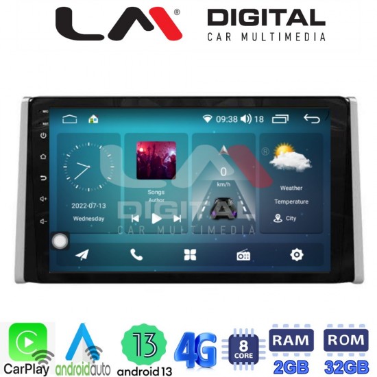 LM Digital - LM ZR8572 GPS Οθόνη OEM Multimedia Αυτοκινήτου για TOYOTA RAV 4 2019 > (CarPlay/AndroidAuto/BT/GPS/WIFI/GPRS)
