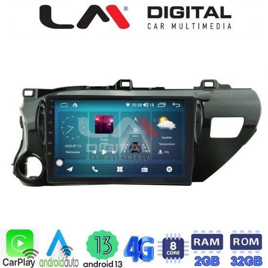 LM Digital - LM ZR8588 GPS Οθόνη OEM Multimedia Αυτοκινήτου για TOYOTA HILUX 2017> (CarPlay/AndroidAuto/BT/GPS/WIFI/GPRS)