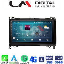 LM Digital - LM ZR8668 GPS Οθόνη OEM Multimedia Αυτοκινήτου για MERCEDES A(W169),B(W245) - SPRINTER - VITO (CarPlay/AndroidAuto/BT/GPS/WIFI/GPRS)