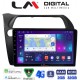 LM Digital - LM ZR8744 GPS Οθόνη OEM Multimedia Αυτοκινήτου για HONDA CIVIC 3/5D 2006-2012 (CarPlay/AndroidAuto/BT/GPS/WIFI/GPRS)