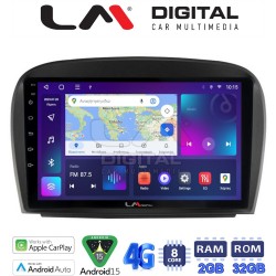 LM Digital - LM ZR8817 GPS Οθόνη OEM Multimedia Αυτοκινήτου για Mercedes SL 2009 > 2014 (CarPlay/AndroidAuto/BT/GPS/WIFI/GPRS)