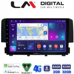 LM Digital - LM ZR8941 GPS Οθόνη OEM Multimedia Αυτοκινήτου για HONDA CIVIC 2016> (CarPlay/AndroidAuto/BT/GPS/WIFI/GPRS)
