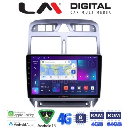 LM Digital - LM ZC8017 GPS Οθόνη OEM Multimedia Αυτοκινήτου για PEUGEOT 307 2001 > 2008 (CarPlay/AndroidAuto/BT/GPS/WIFI/GPRS)