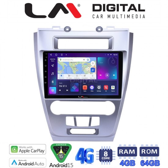 LM Digital - LM ZC8047 GPS Οθόνη OEM Multimedia Αυτοκινήτου για Ford Fusion 2012>2017 (CarPlay/AndroidAuto/BT/GPS/WIFI/GPRS)