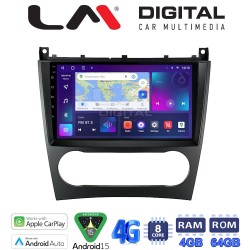 LM Digital - LM ZC8093 GPS Οθόνη OEM Multimedia Αυτοκινήτου για MERCEDES C class (W203) – CLC 2004>2008 (CarPlay/AndroidAuto/BT/GPS/WIFI/GPRS)