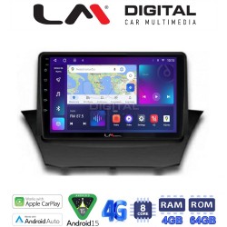 LM Digital - LM ZC8152 GPS Οθόνη OEM Multimedia Αυτοκινήτου για FORD FIESTA 2008>2017 (CarPlay/AndroidAuto/BT/GPS/WIFI/GPRS)