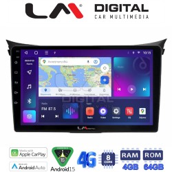 LM Digital - LM ZC8156 GPS Οθόνη OEM Multimedia Αυτοκινήτου για Hyundai i30 2012 > 2017 (CarPlay/AndroidAuto/BT/GPS/WIFI/GPRS)