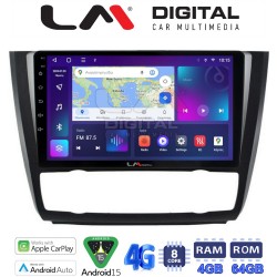 LM Digital - LM ZC8170B GPS Οθόνη OEM Multimedia Αυτοκινήτου για BMW σειρά 1 (E81 - E82 - E87 -E88) (CarPlay/AndroidAuto/BT/GPS/WIFI/GPRS)