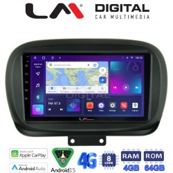 LM Digital - LM ZC8199 GPS Οθόνη OEM Multimedia Αυτοκινήτου για FIAT 500X 2014> (CarPlay/AndroidAuto/BT/GPS/WIFI/GPRS)