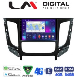 LM Digital - LM ZC8230 GPS Οθόνη OEM Multimedia Αυτοκινήτου για Mitsubishi L200 2014 >Μόνο για αυτοκίνητα με Κλιματισμό (CarPlay/AndroidAuto/BT/GPS/WIFI/GPRS)