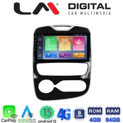 LM Digital - LM ZC8321 GPS Οθόνη OEM Multimedia Αυτοκινήτου για Renault Clio 2016-2018 (CarPlay/AndroidAuto/BT/GPS/WIFI/GPRS)
