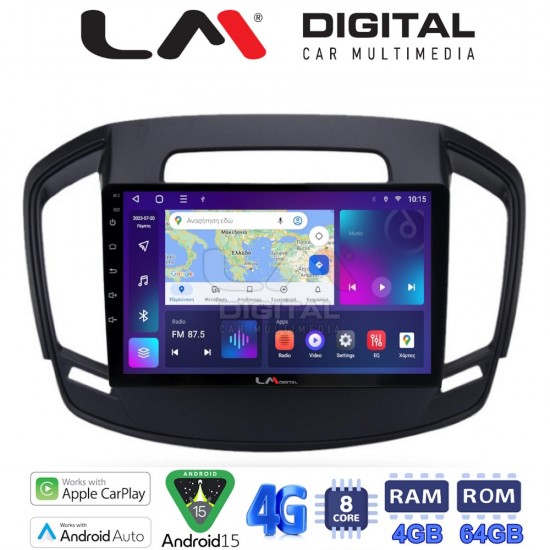 LM Digital - LM ZC8338 GPS Οθόνη OEM Multimedia Αυτοκινήτου για OPEL INSIGNIA 2014> (CarPlay/AndroidAuto/BT/GPS/WIFI/GPRS)